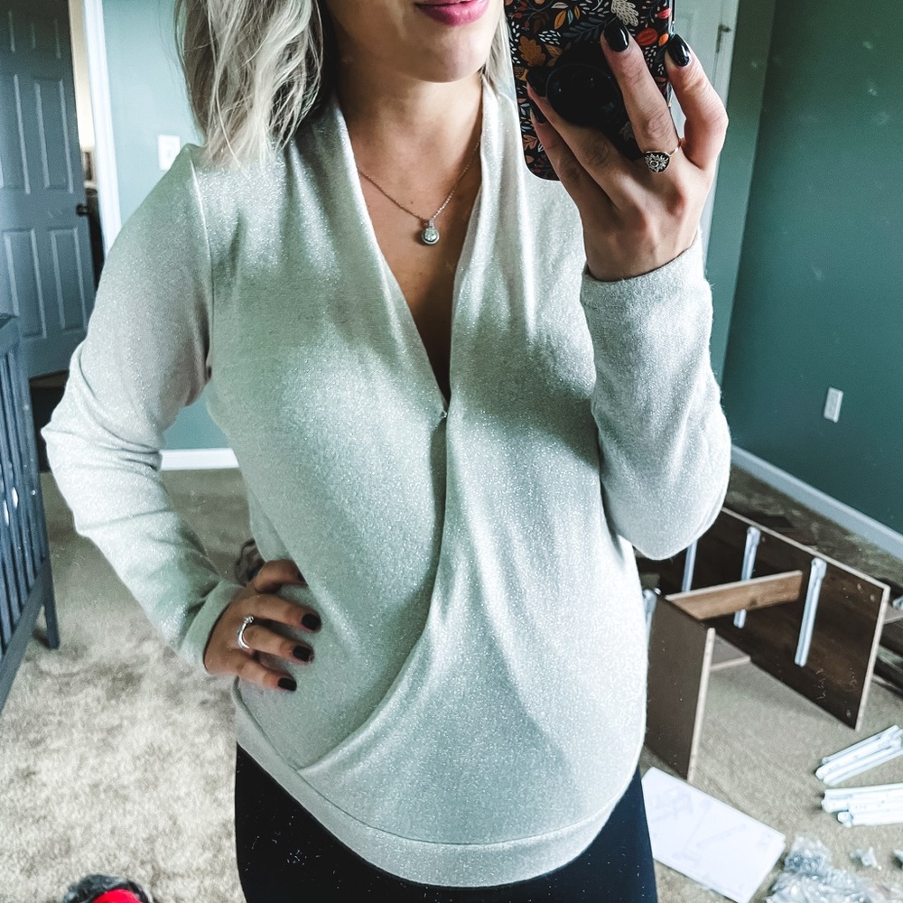 Banana Republic Sparkle Sweater Small